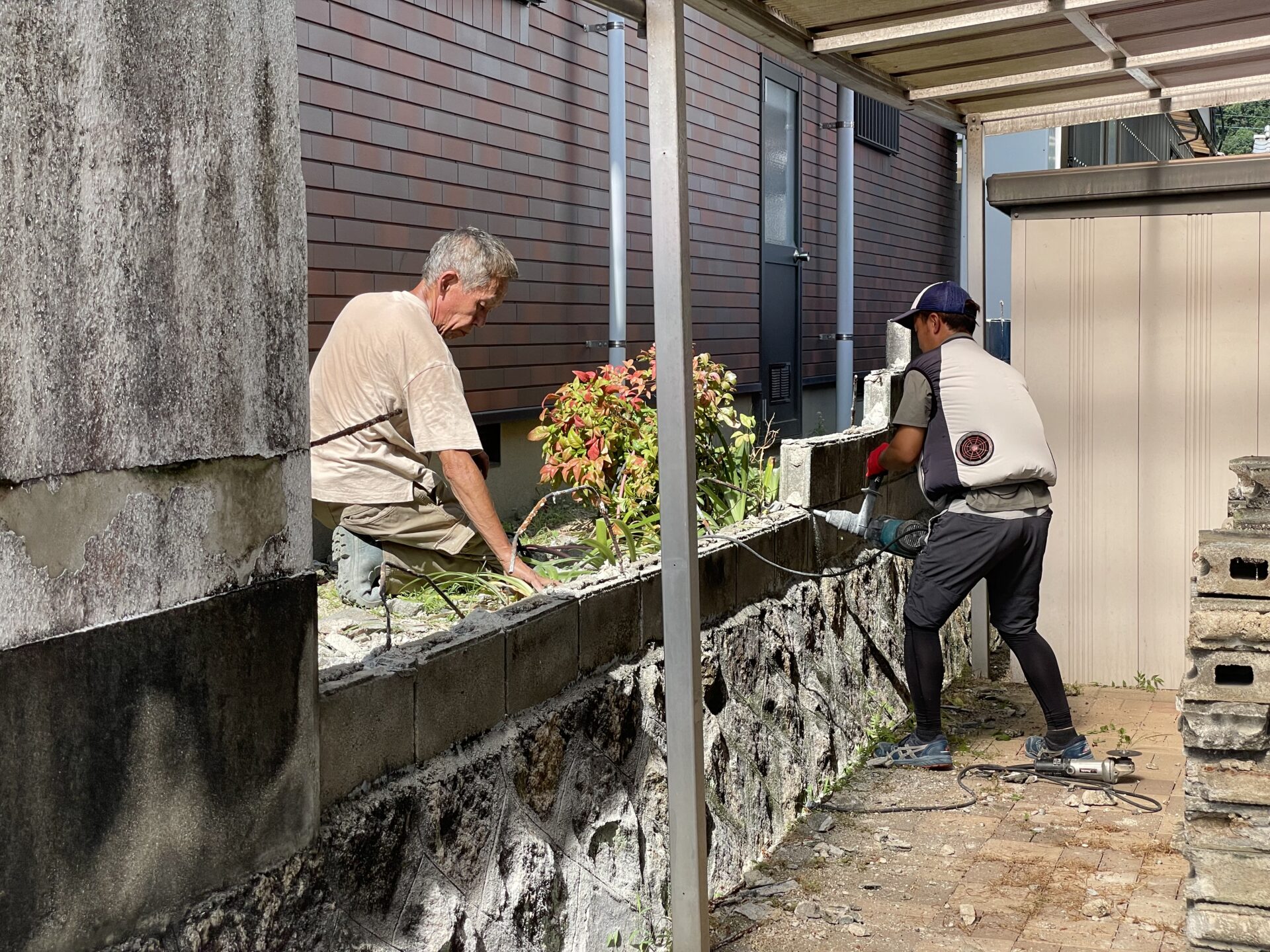 【リフォーム】外構工事（岩国市牛野谷町）